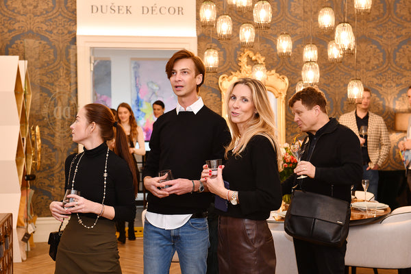 Petra McGrath vernisáž Dušek Décor
