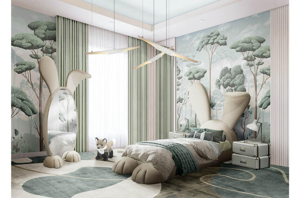 BUNNY FLOOR MIRROR - Dušek Décor