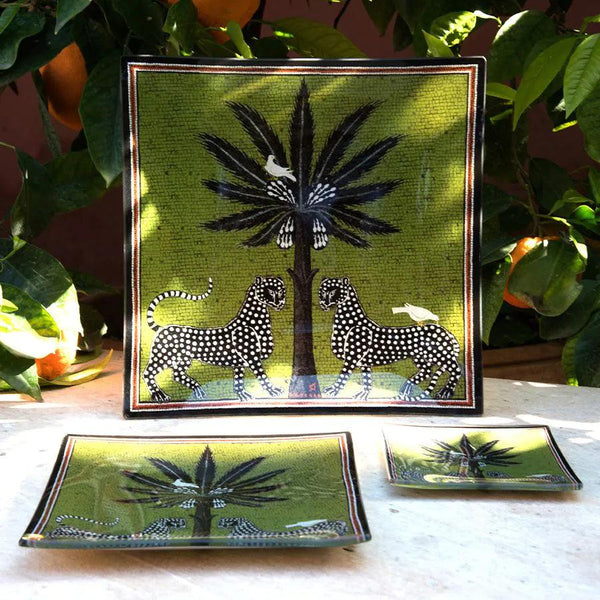 SQUARE GREEN - Dušek Décor