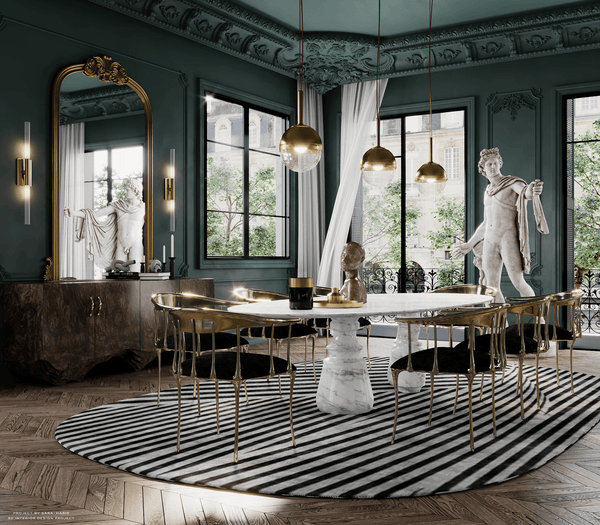 PIETRA OVAL - Dušek Décor