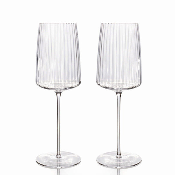 SET 2 SKLENIC NA VÍNO RYZLINK - Dušek Décor