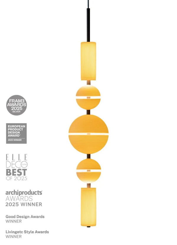 CASCADE HANGING LAMP LONG