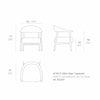 AFRICA SMALL ARMCHAIR