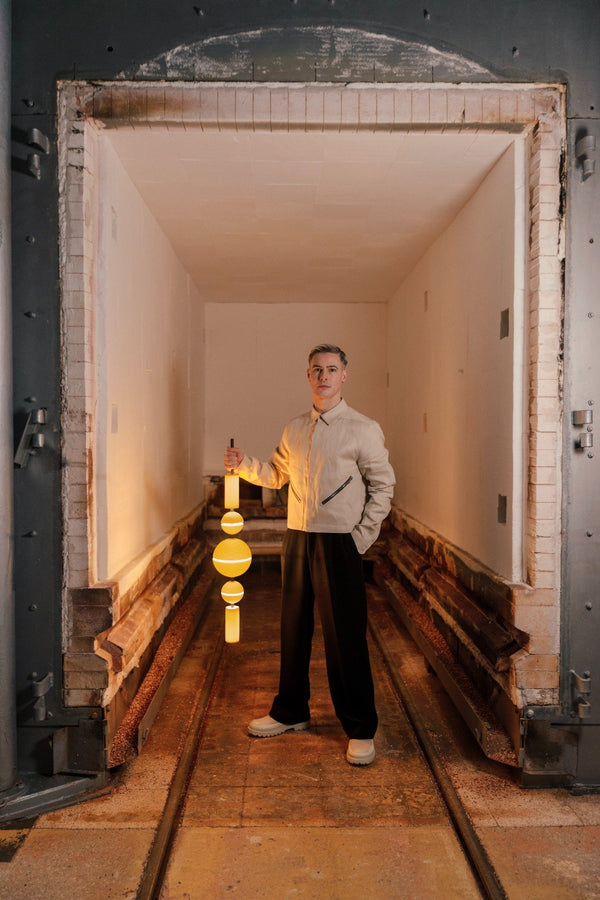 CASCADE HANGING LAMP LONG