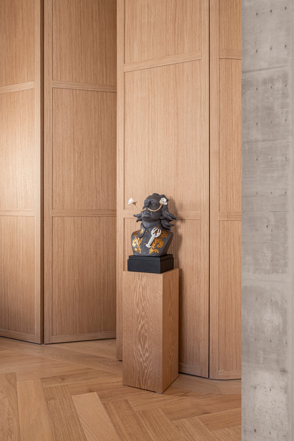 Salvador Dali Porcelain Statue Dusek Decor