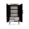 Divine Peacock Organic Armoire