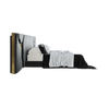 LAPIAZ BLACK HEADBOARD