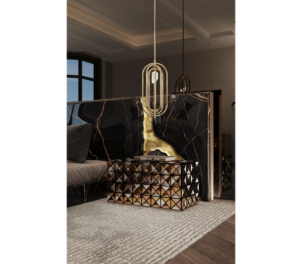 LAPIAZ BLACK HEADBOARD