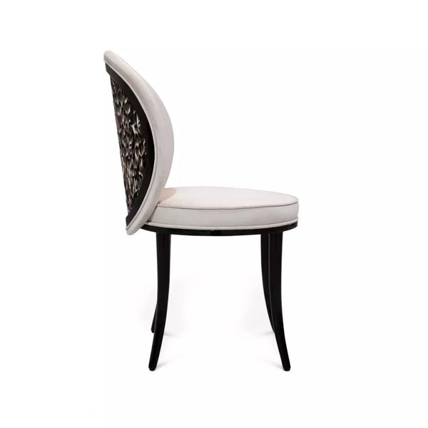 Merveille Folie Feather Back Dining Chair